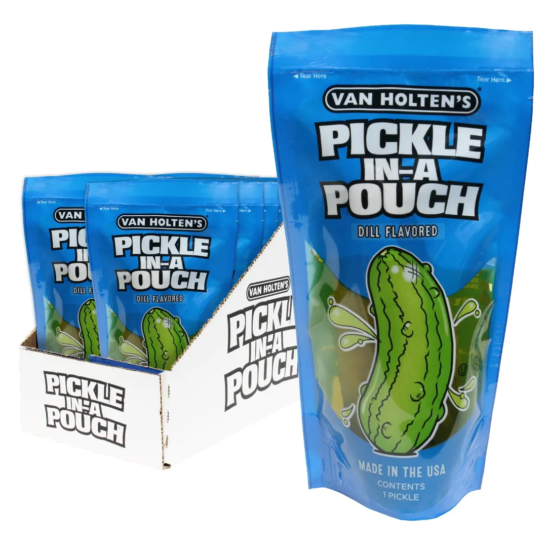 Van Holtens Warheads Pickle Blue Raspberry Pouch Single Pick