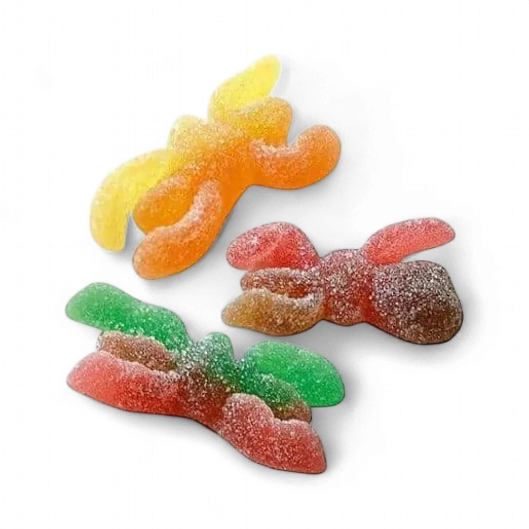 Vidal Halloween Gummi Hairy Spiders 4.4 Pound Bag