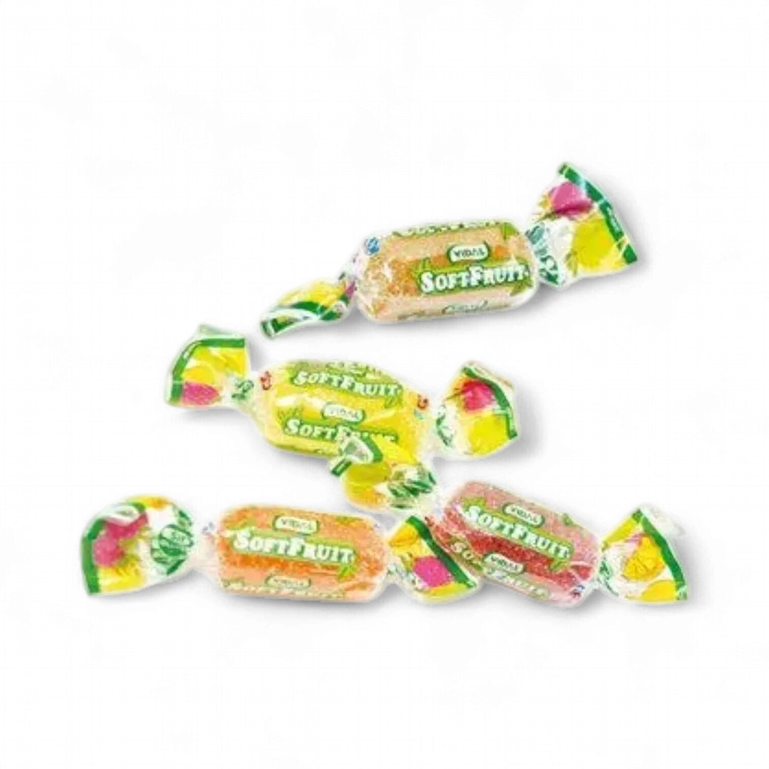 Vidal Soft Fruit Wrapped Candy 2.2 POUND BAG