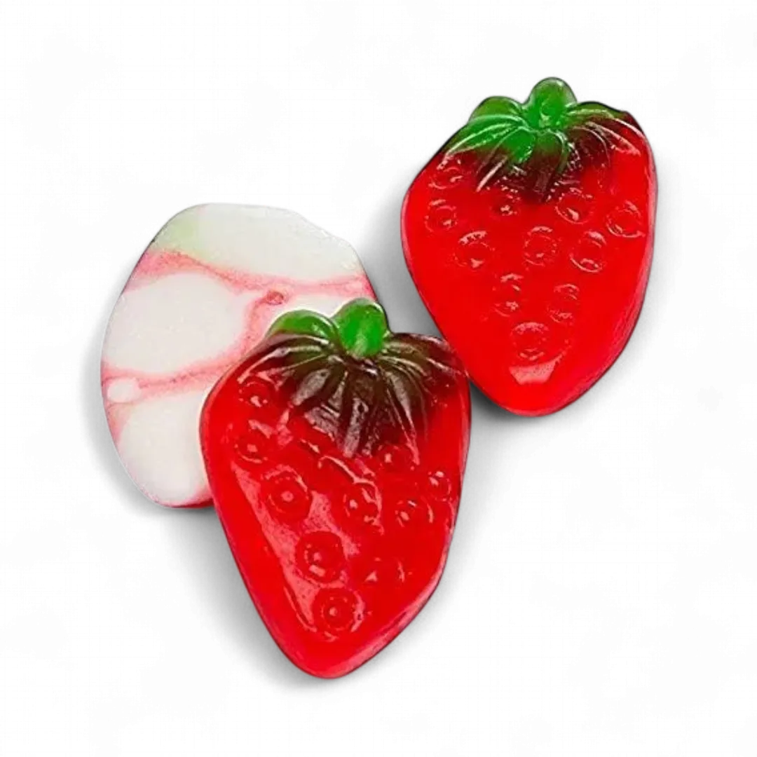 Vidal Strawberries with Cream 4.4 Pound Bag Bulk