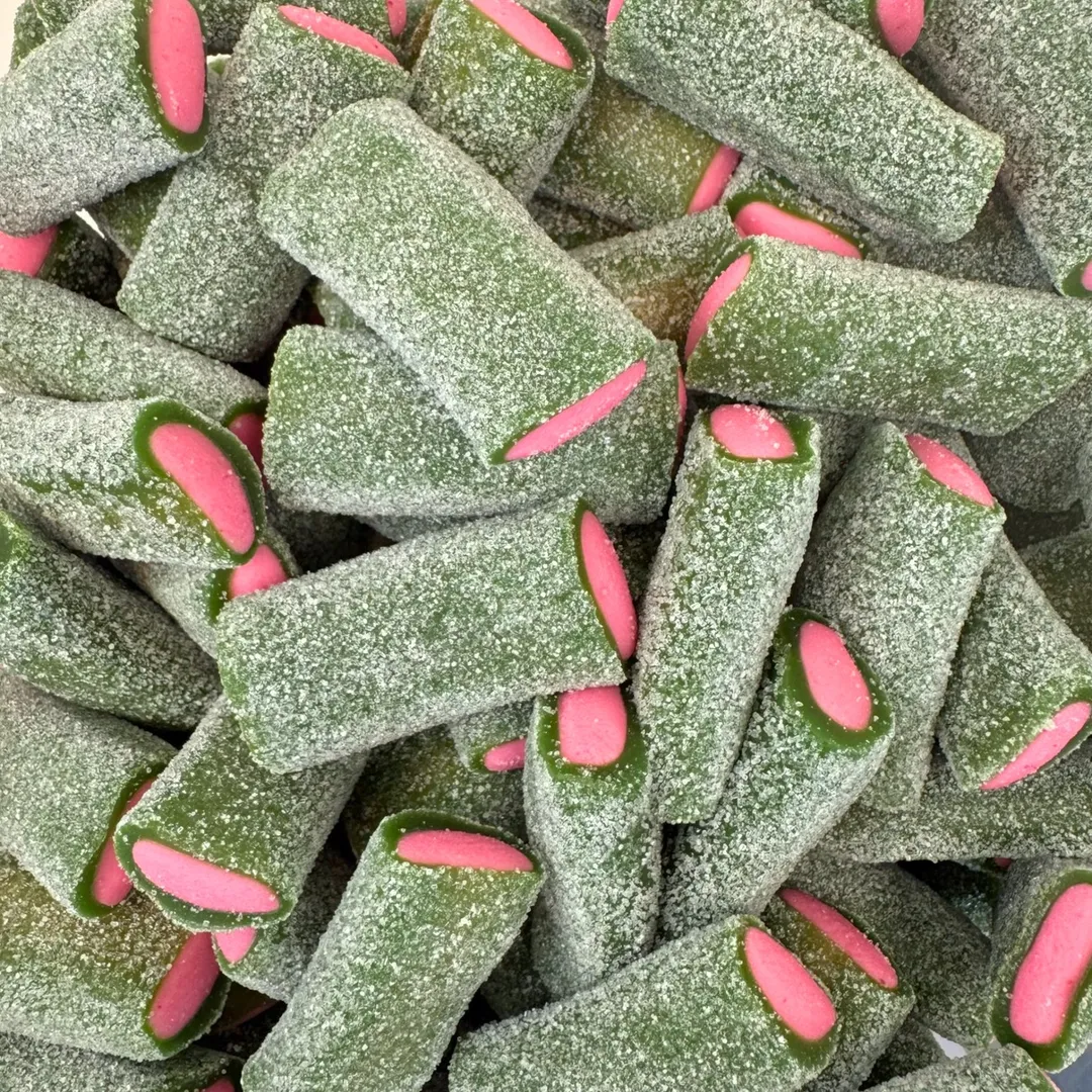Vidal Swedish Rambo Sour Watermelon Filled Candy 2.2 lb