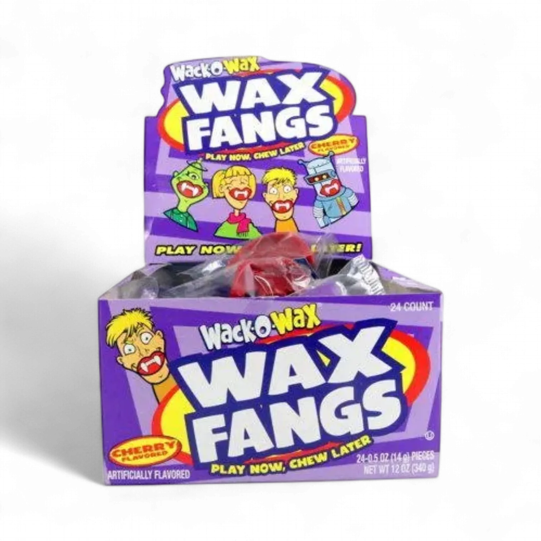 Wack-O-Wax Fangs, 24-Count Box