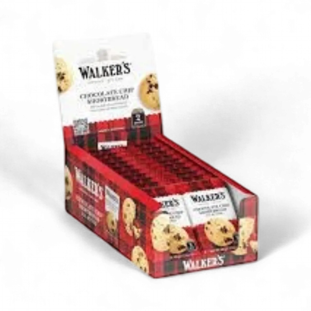 Walkers Chocolate Chip Shortbread 20 Ct 1.4 Oz Tray