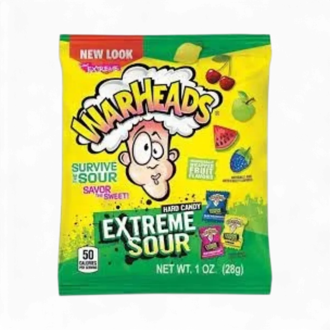 Warheads Extreme Sour Hard Candy 1 oz 12 count
