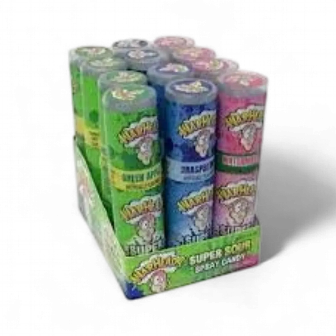 WarHeads Super Sour Spray Candy 12 Count