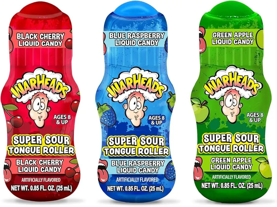Warheads Tongue Roller 12 Ct 0.85 Oz Tray