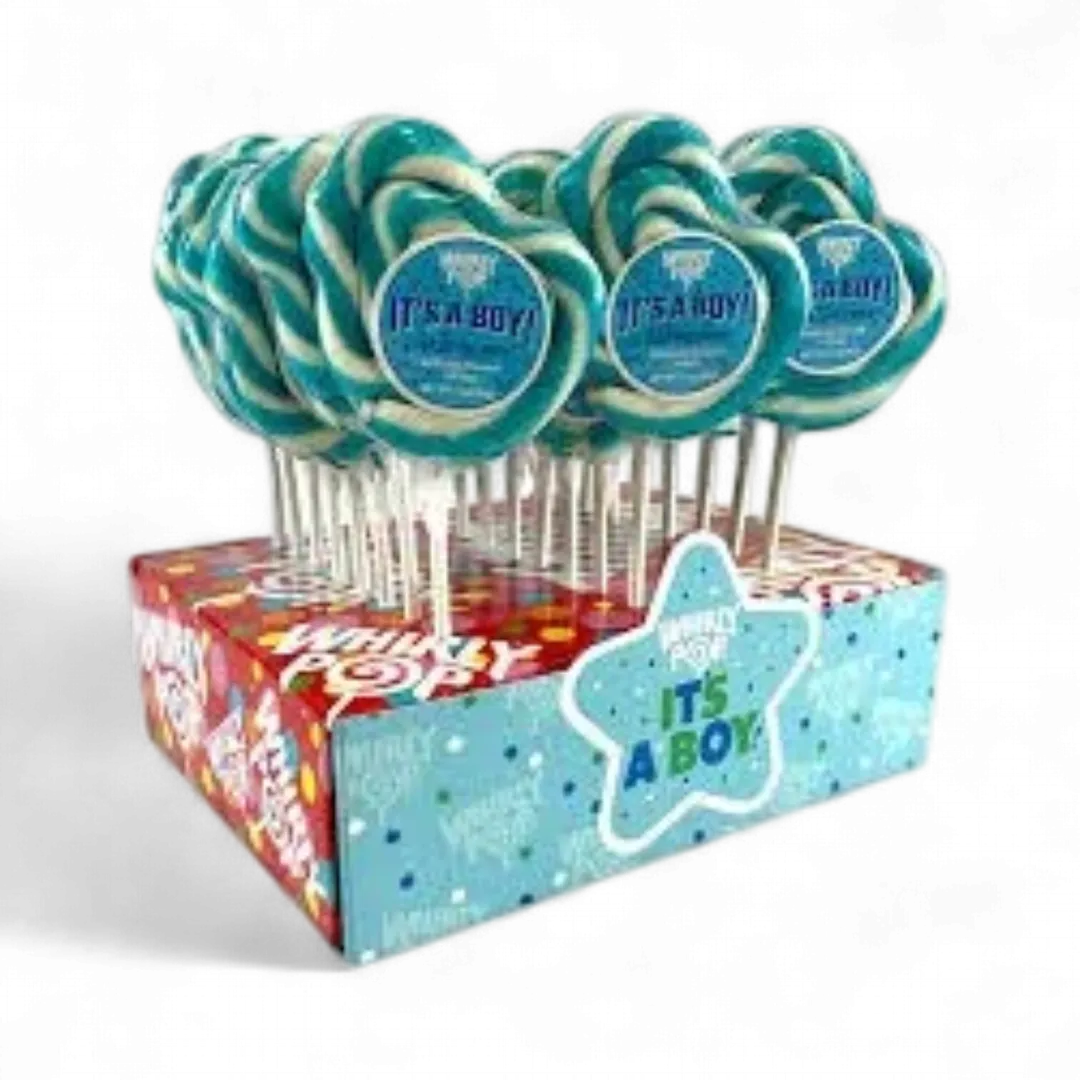 Whirly Pop Its A Boy 24 Count 1.5 Ounce Display Tray