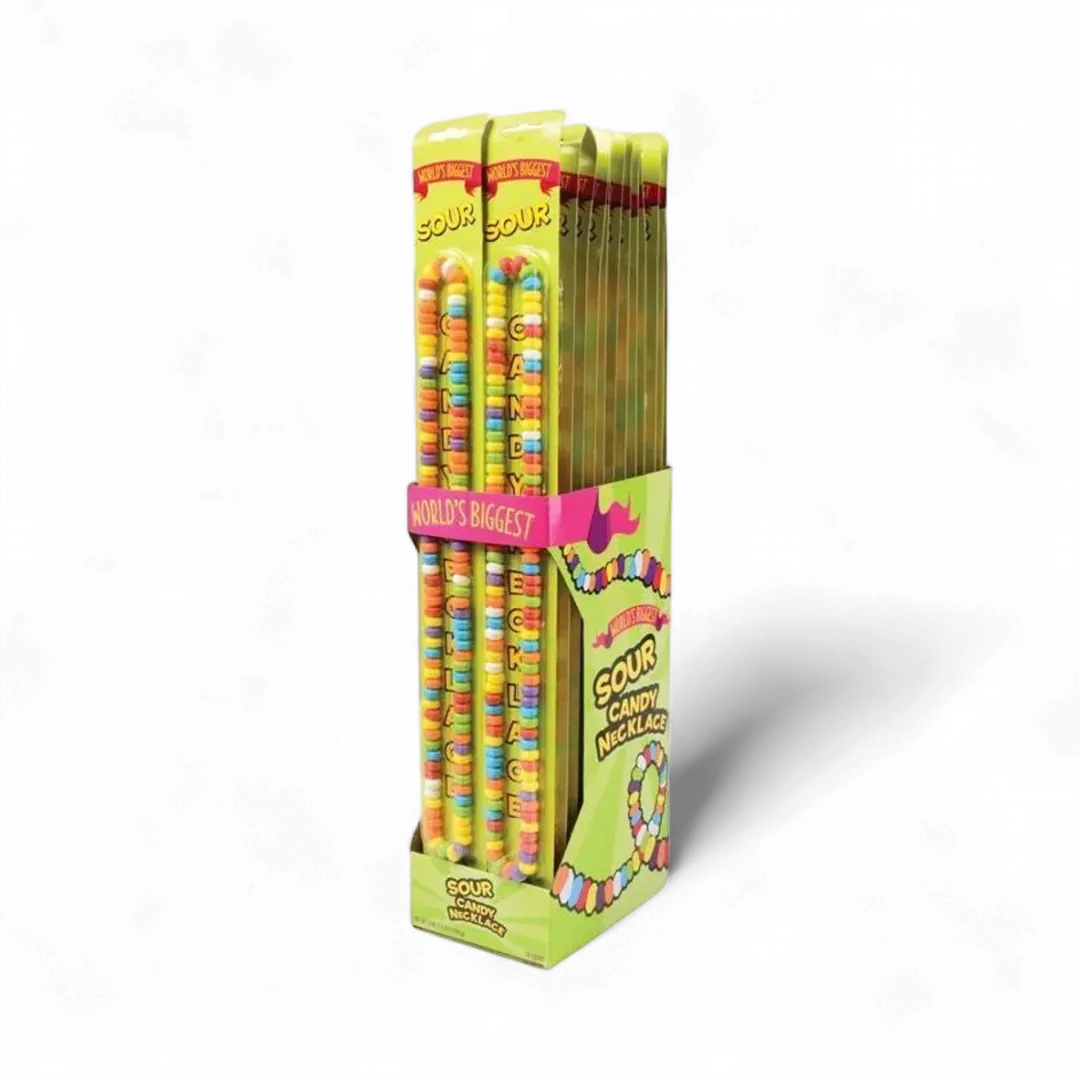 Worlds Biggest Sour Candy Necklace 24 count