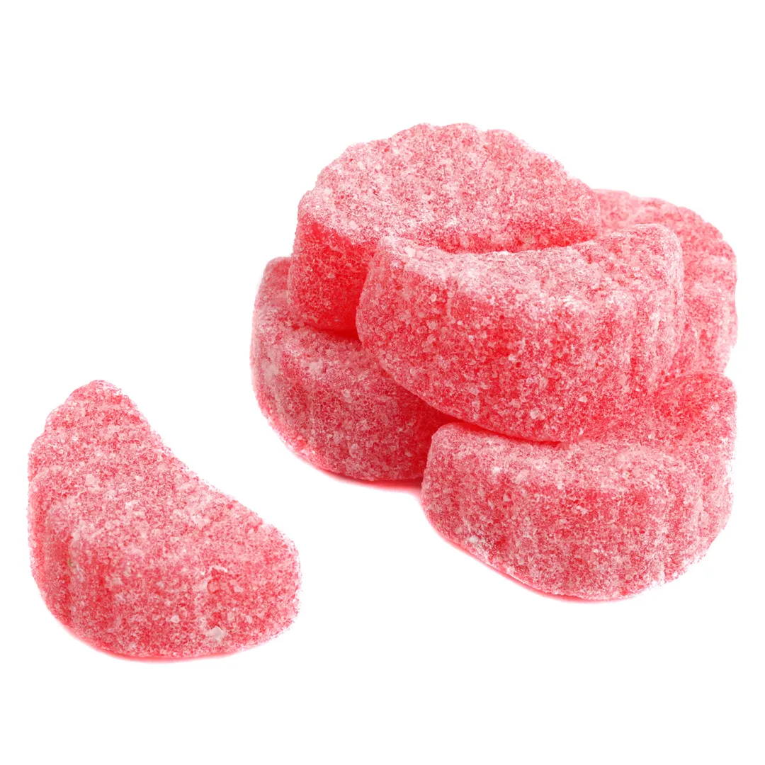 Zachary Cherry Red Fruit Slices Jelly Gummy Candy 5 lb