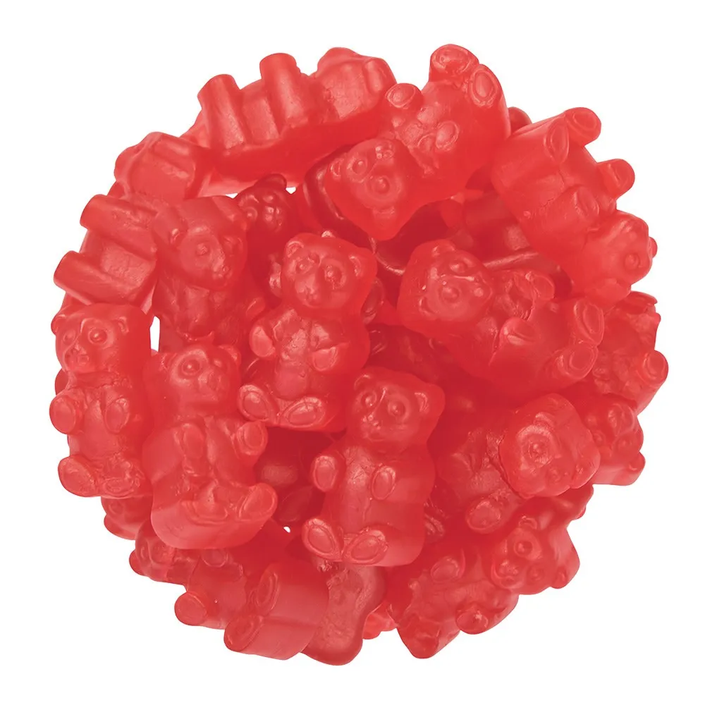 Zachary Cinnamon Juju BEARS Old Fashioned Red Chewy Candy 5lb