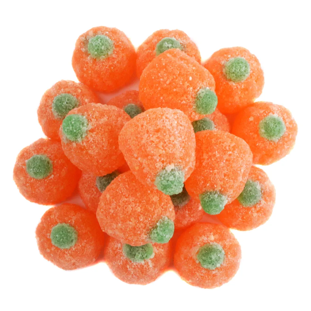 Zachary Sanded SOUR Jelly Gummy Pumpkins Halloween 5 lb