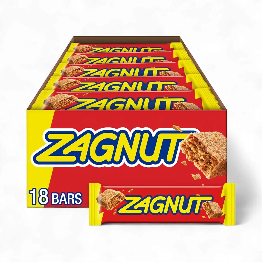 Zagnut Crunchy Peanut Butter with Toasted Coconut 18 Count 1.51 Ounce