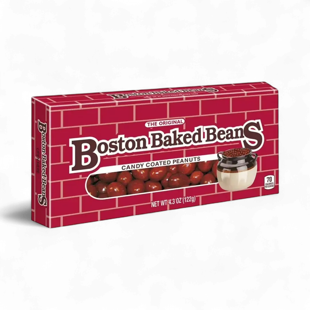 Boston Baked Beans Candy Coated Peanuts 12 Count 4.3 Ounce Each