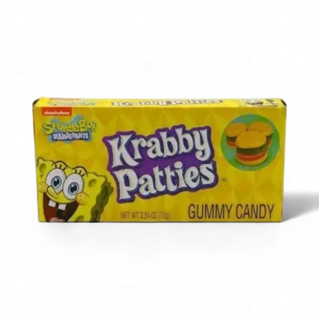 Spongebob Krabby Patties Original Theater Box 12 Count 2.54 Ounce