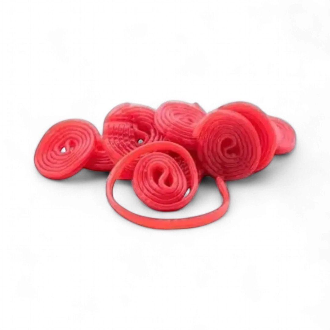 Gerrit Broadway Wheels Strawberry Red Licorice 4.4 lb bag