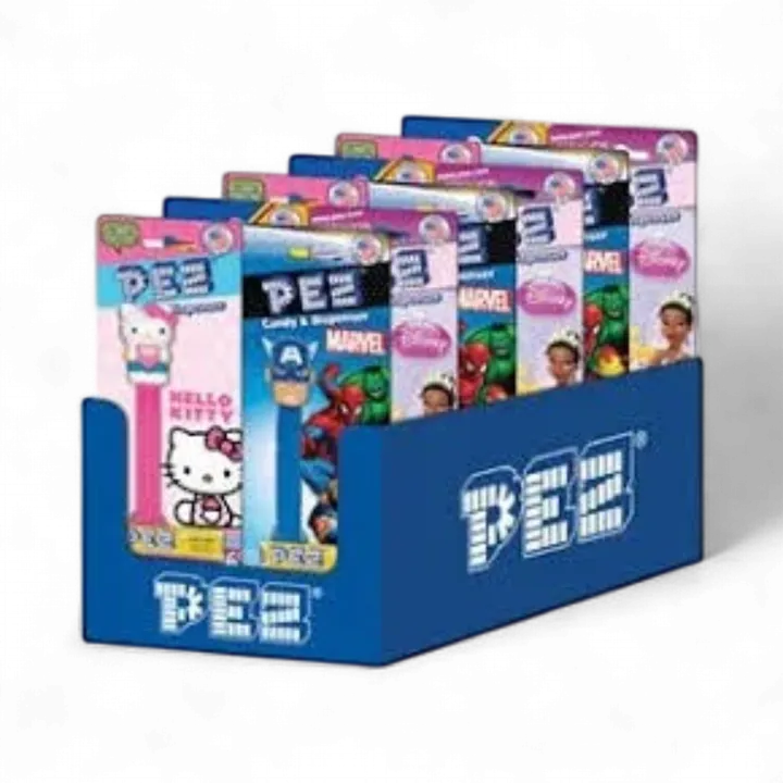 Pez Favorites 12 Count 12 Different Favorite Characters Blister Tray