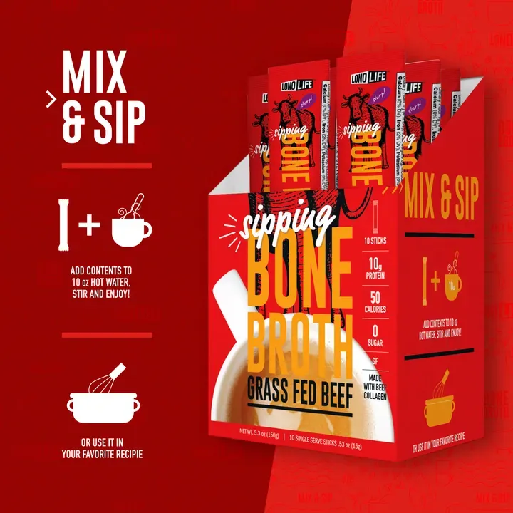 Grass-Fed Beef Bone Broth