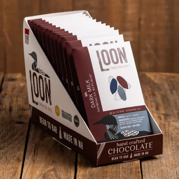 50% Dominican Republic Dark Milk Chocolate