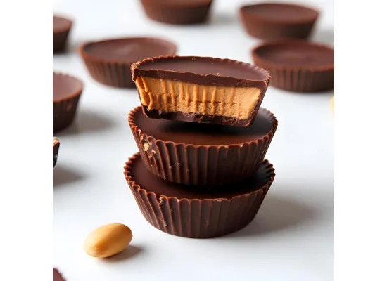 70% Dark Chocolate Peanut Butter Cups (6-Piece Box)