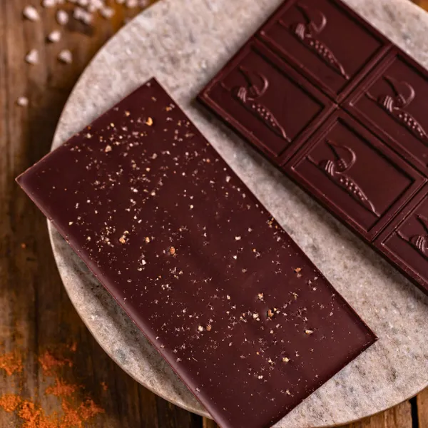 Ghost Pepper Dark Chocolate with Maine Sea Salt