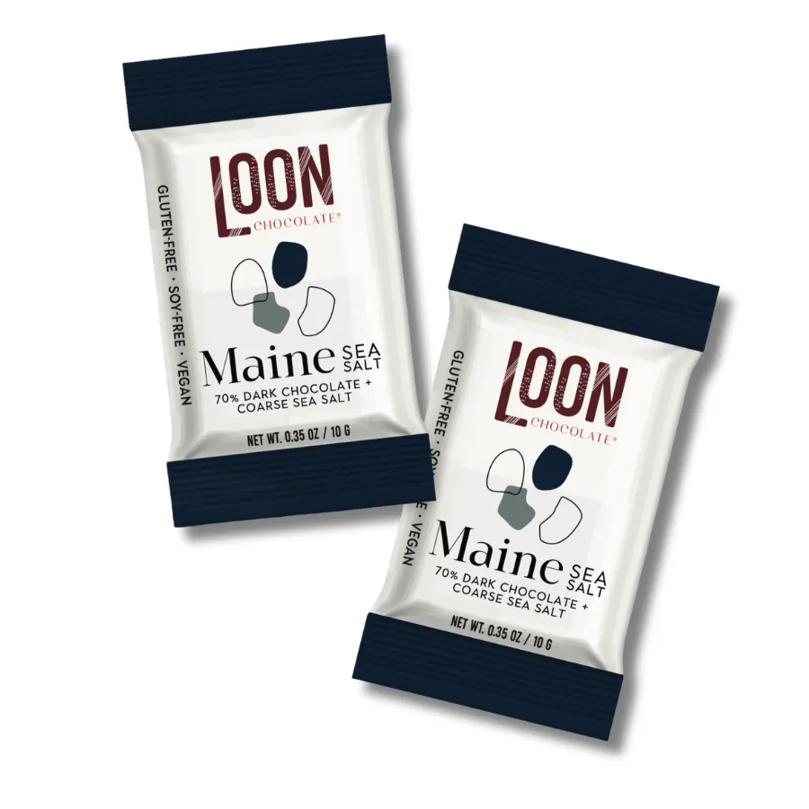 Maine Sea Salt Mini Bars (70-Count Display Box)