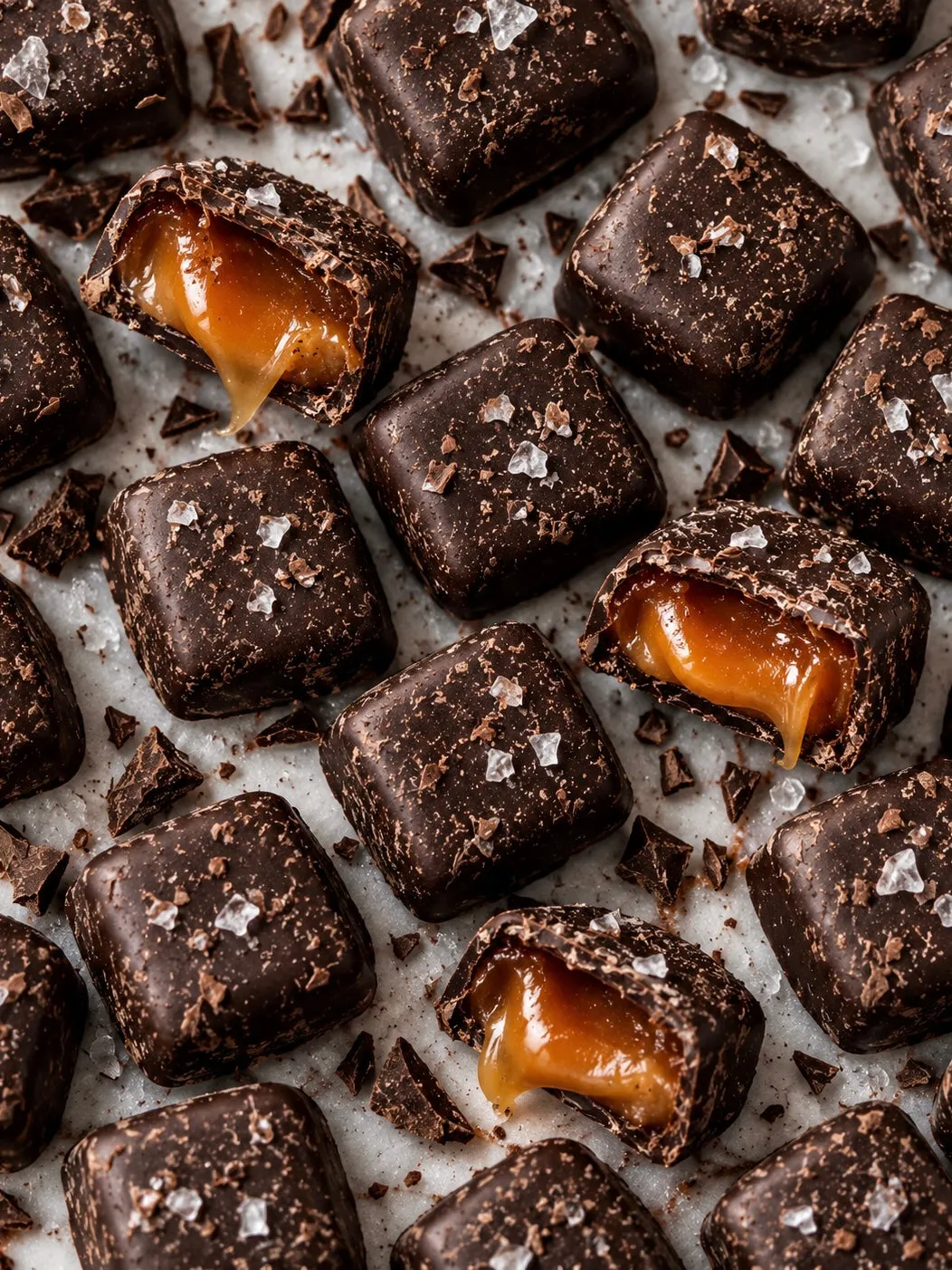 Bulk Bites Chocolate Sea Salt Caramels 2LB - 5LB variant