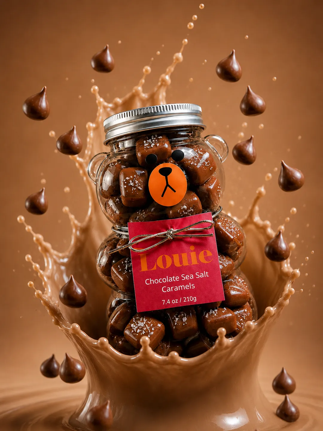 Chocolate Sea Salt Caramels