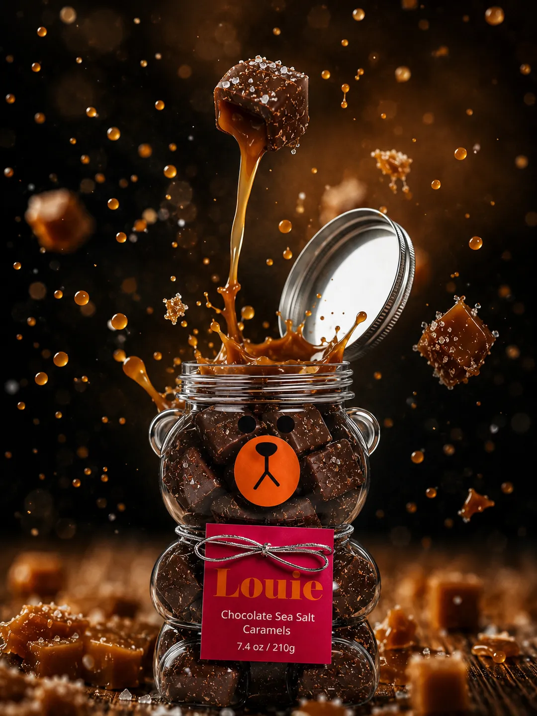 Chocolate Sea Salt Caramels