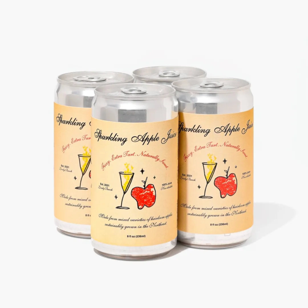 Sparkling Apple Juice 8oz can
