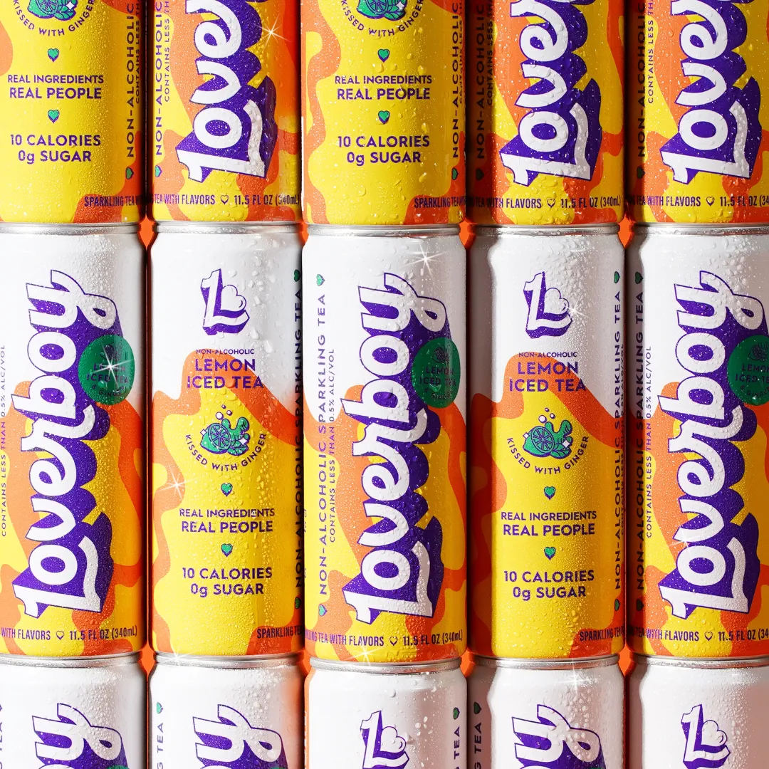 Loverboy Non-Alc Lemon Iced Tea (24pk)