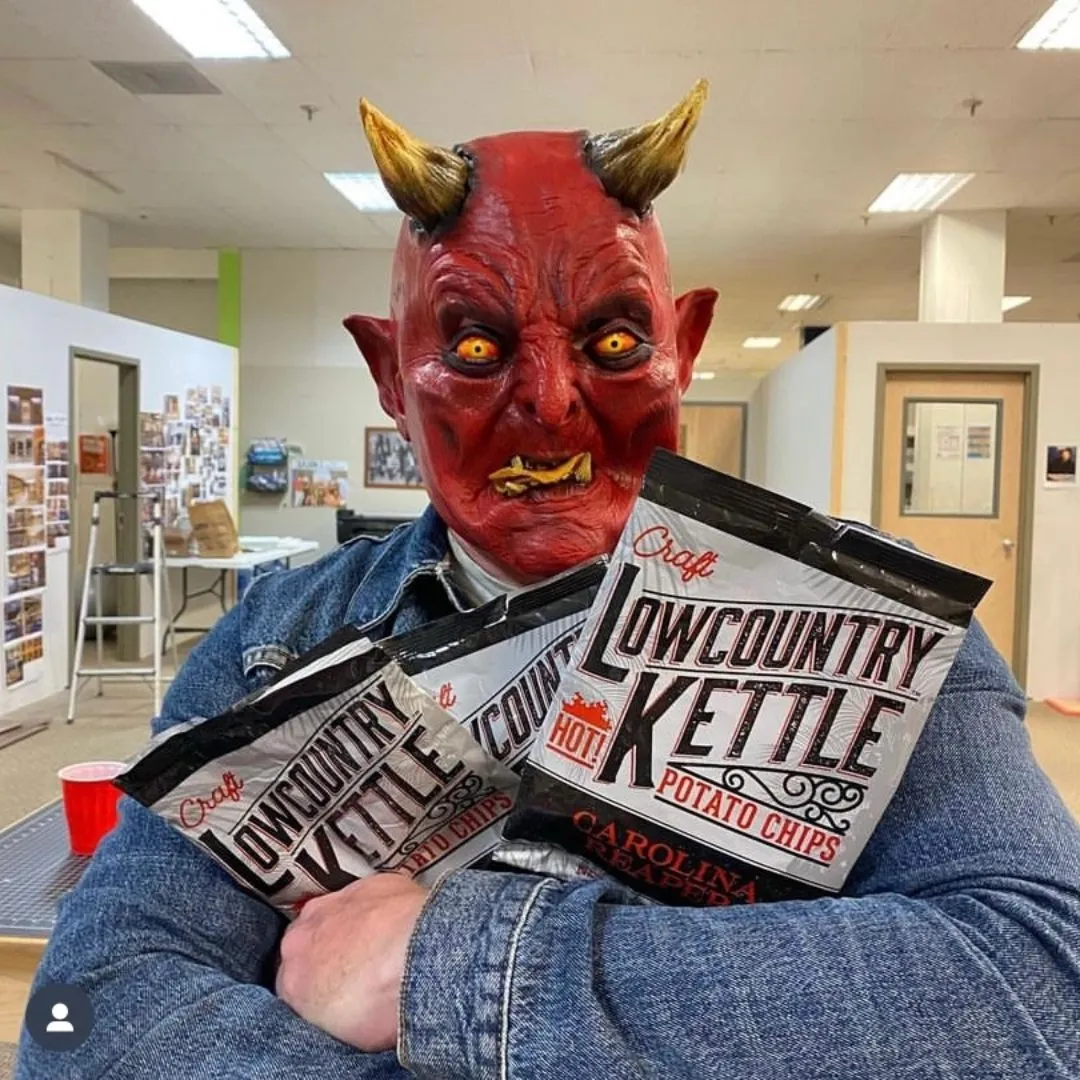 Carolina Reaper Potato Chips - 24 Bags