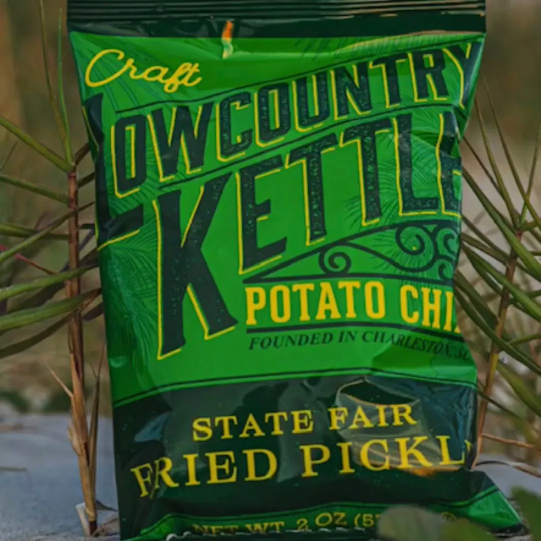 Fried Pickle Potato Chips - 24 Bags