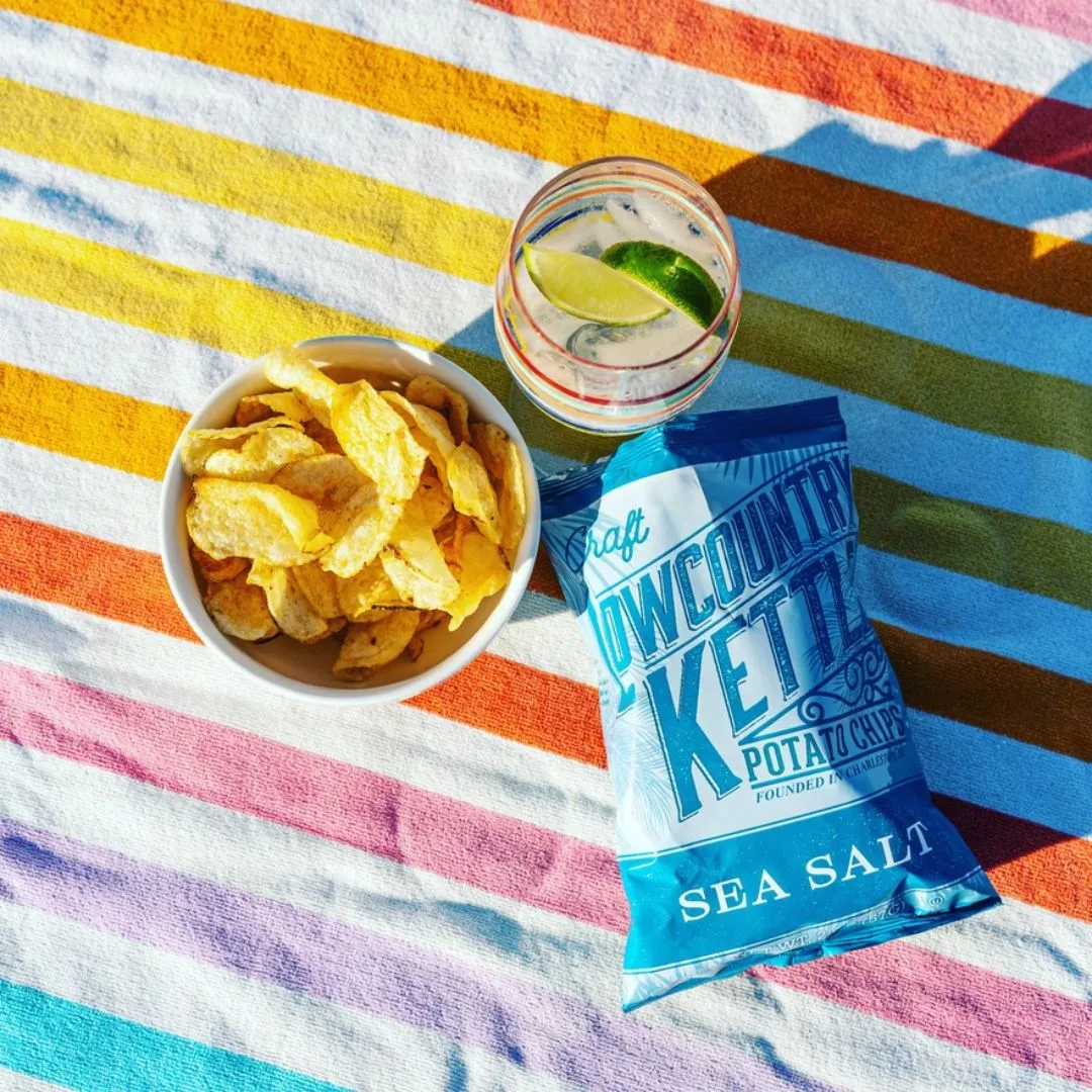 Sea Salt Potato Chips - 24 Bags