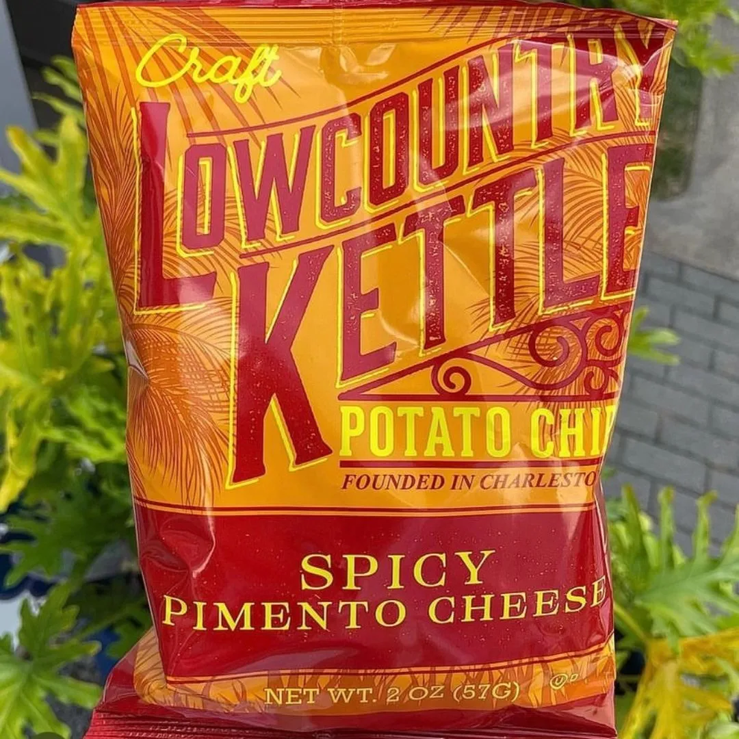 Spicy Pimento Cheese Potato Chips - 24 Bags
