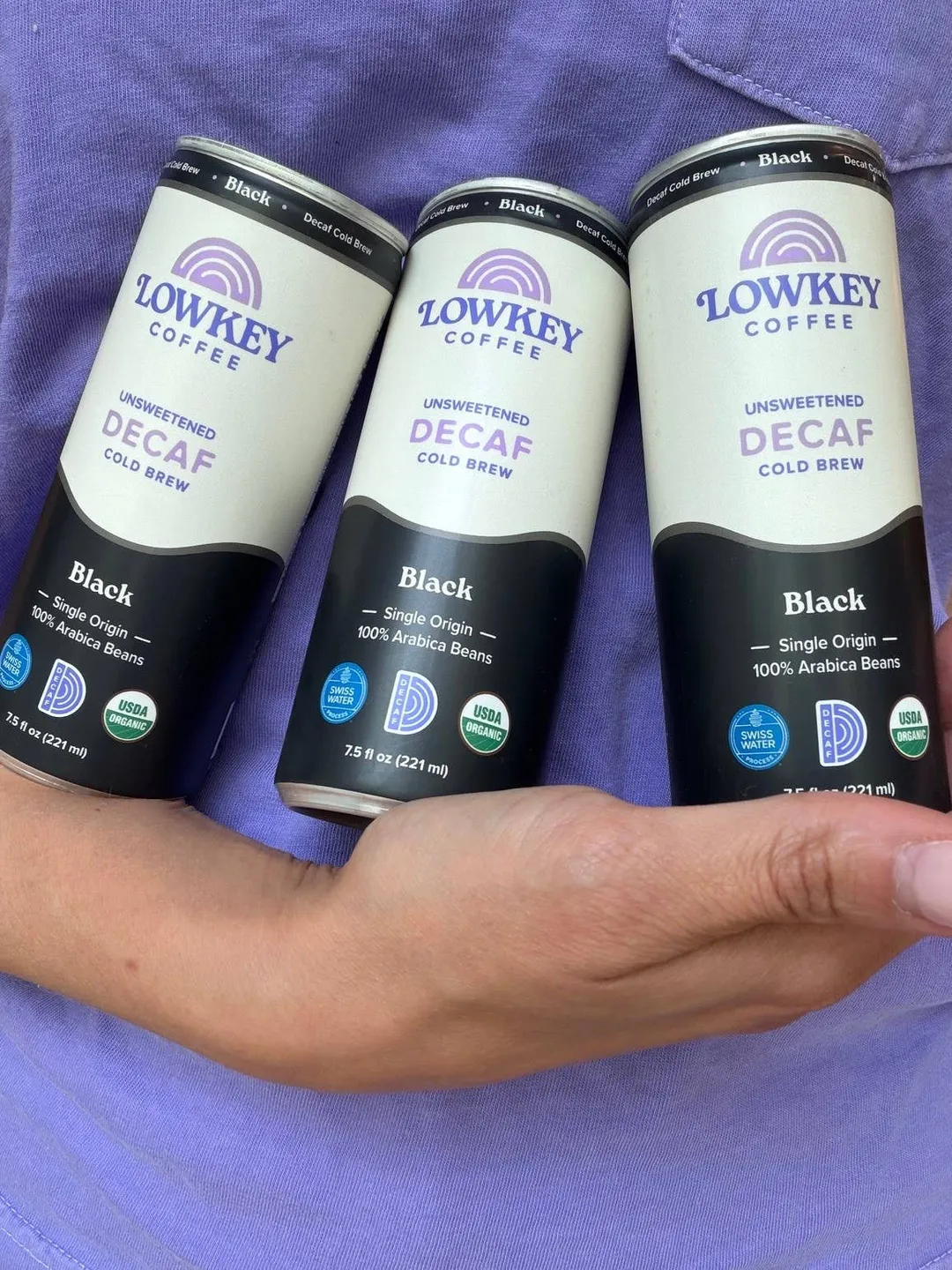 Black Decaf Cold Brew, Unsweetened
