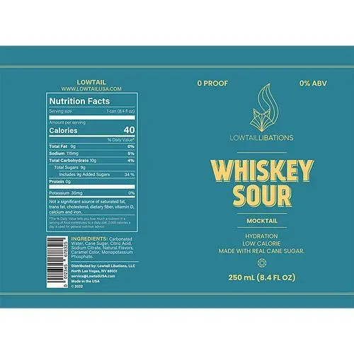 Lowtail Non-Whiskey Sour 12pk