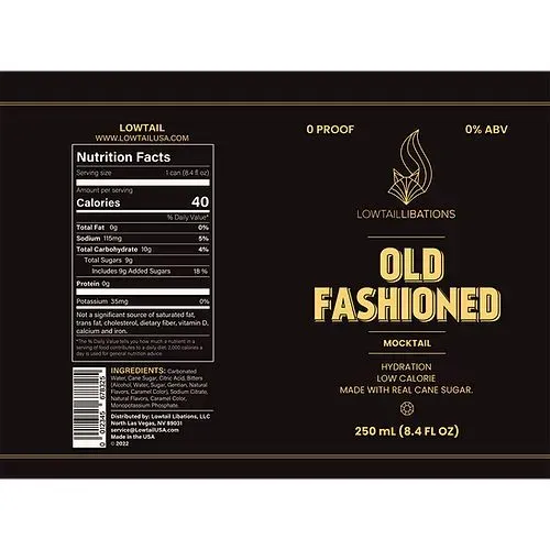 Lowtail Old Fashioned 12pk