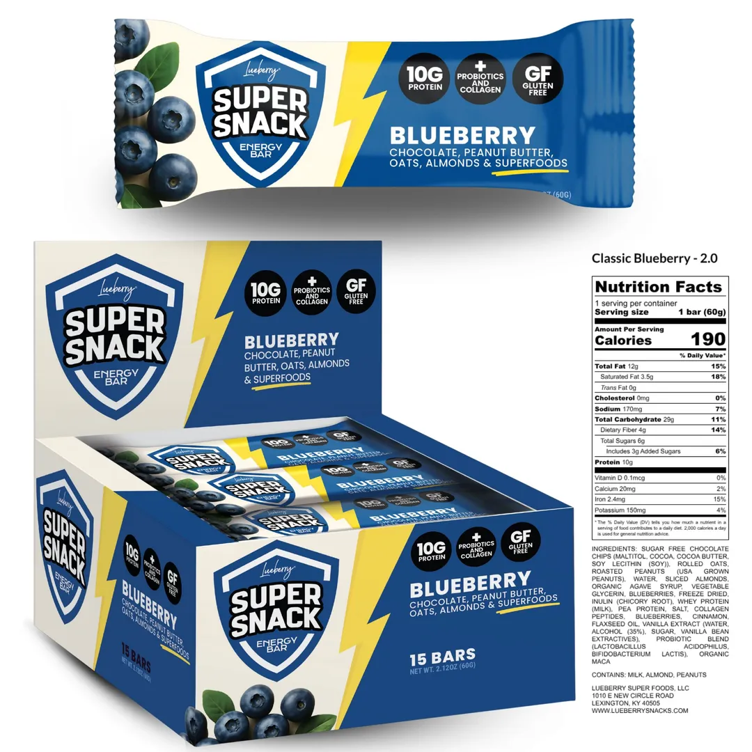 Super Snack Bars - 15 Count Display Box variant