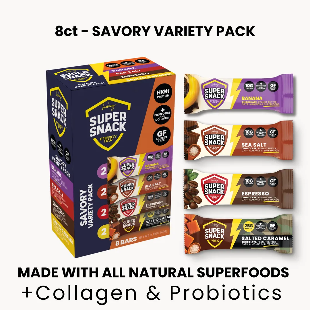 Super Snack Bars - 8 Count Variety Pack (Case) variant