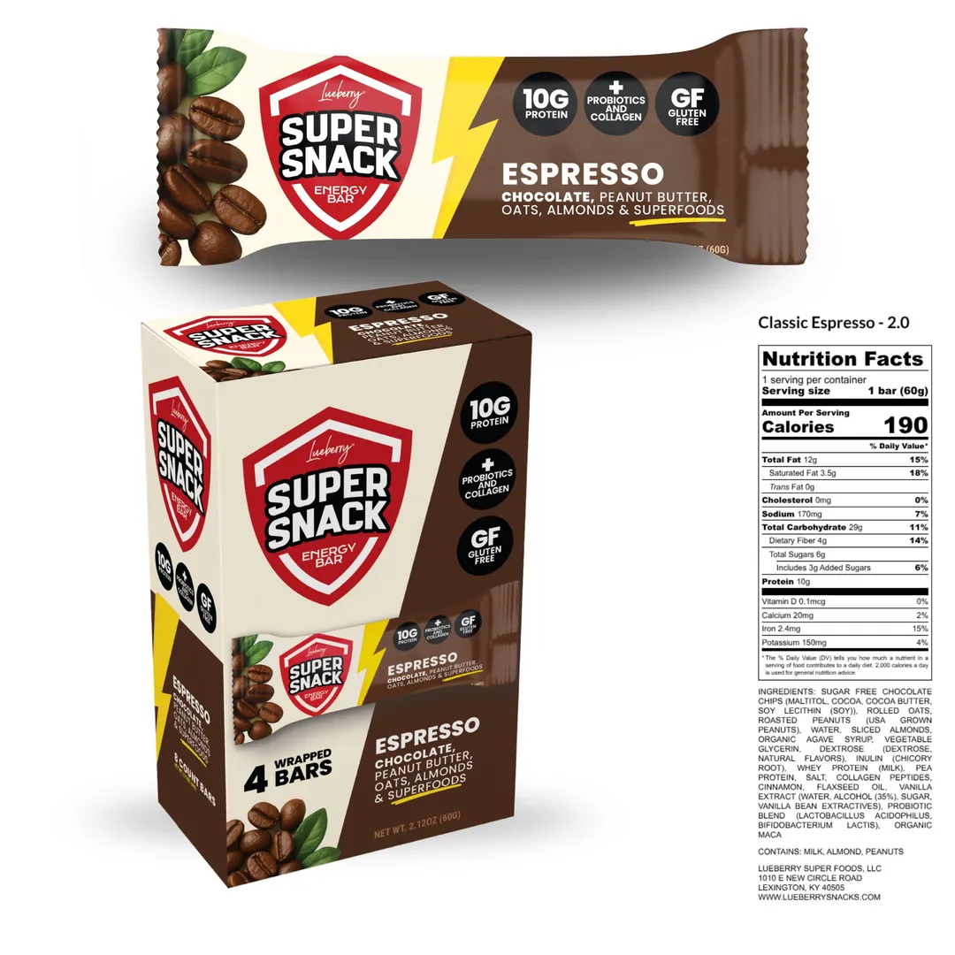 Super Snack Bars - 4 Count Flavor Pack (Case) variant