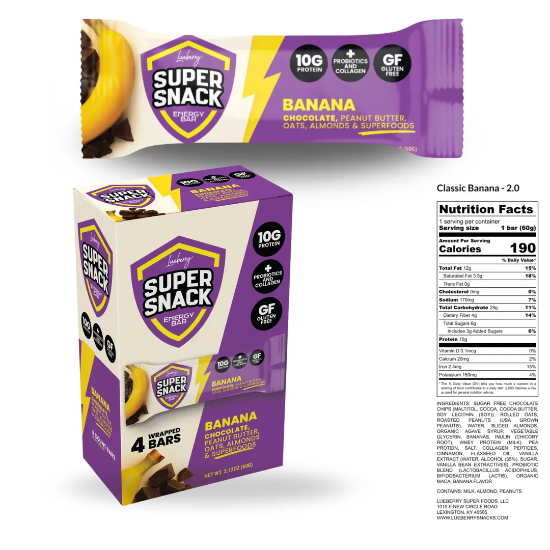 Super Snack Bars - 4 Count Flavor Pack (Case) variant