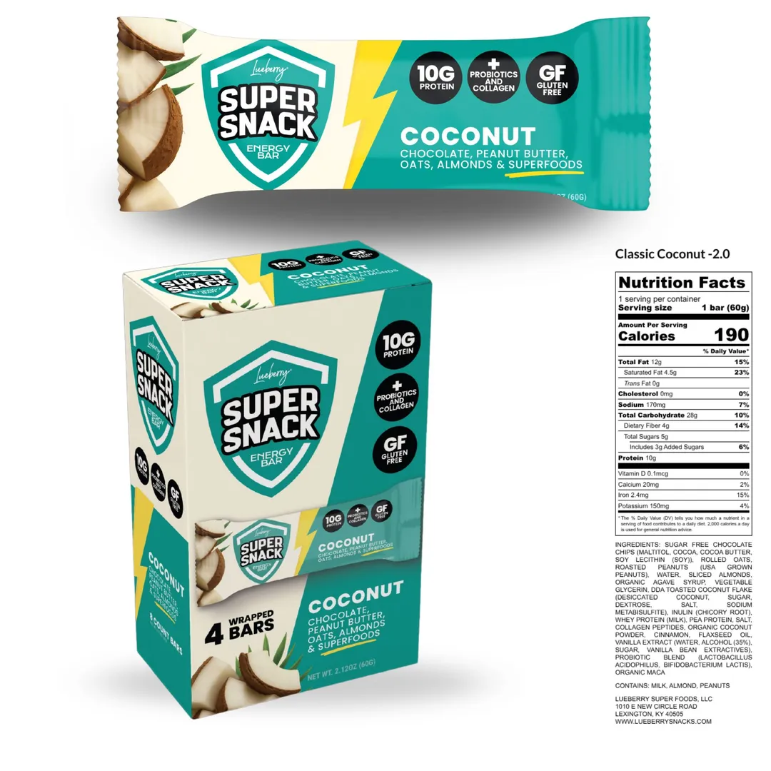 Super Snack Bars - 4 Count Flavor Pack (Case) variant