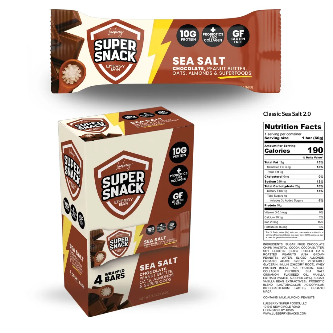 Super Snack Bars - 4 Count Flavor Pack (Case) variant