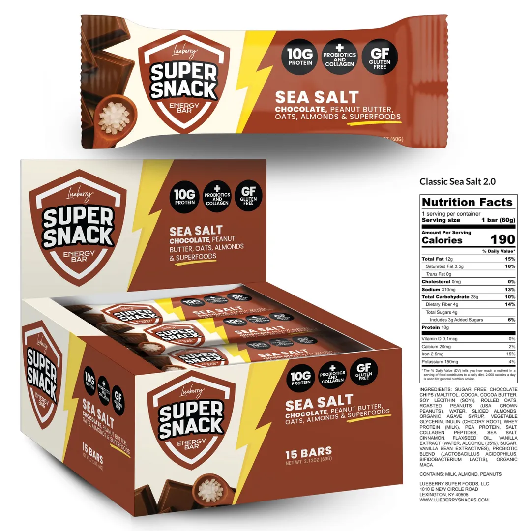 Super Snack Bars - 15 Count Display Box variant