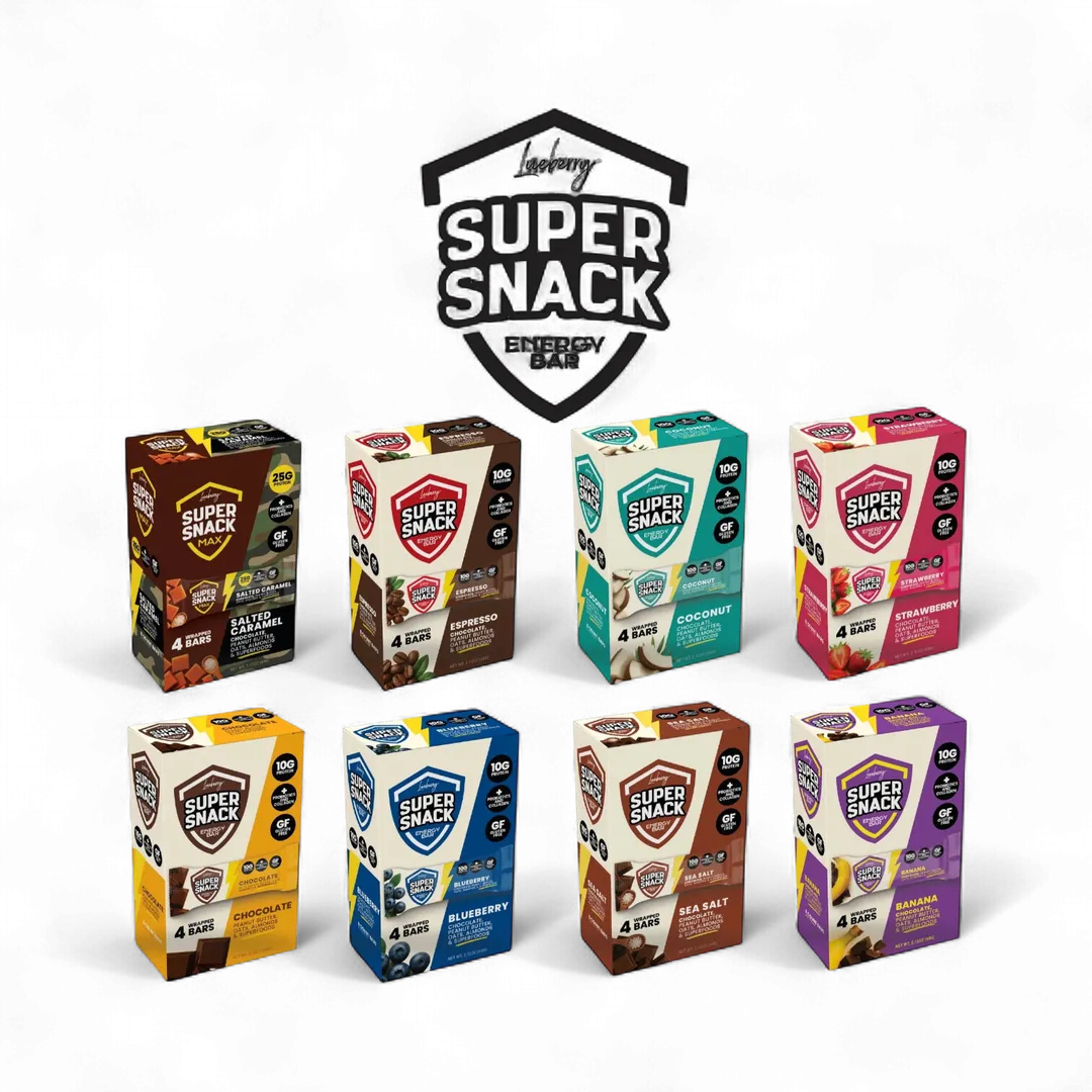 Super Snack Bars - 4 Count Flavor Pack (Case)