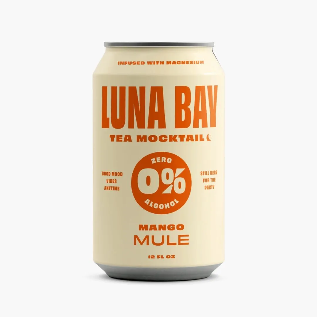 Luna Bay 0% Mango Mule Tea Mocktail 12pk