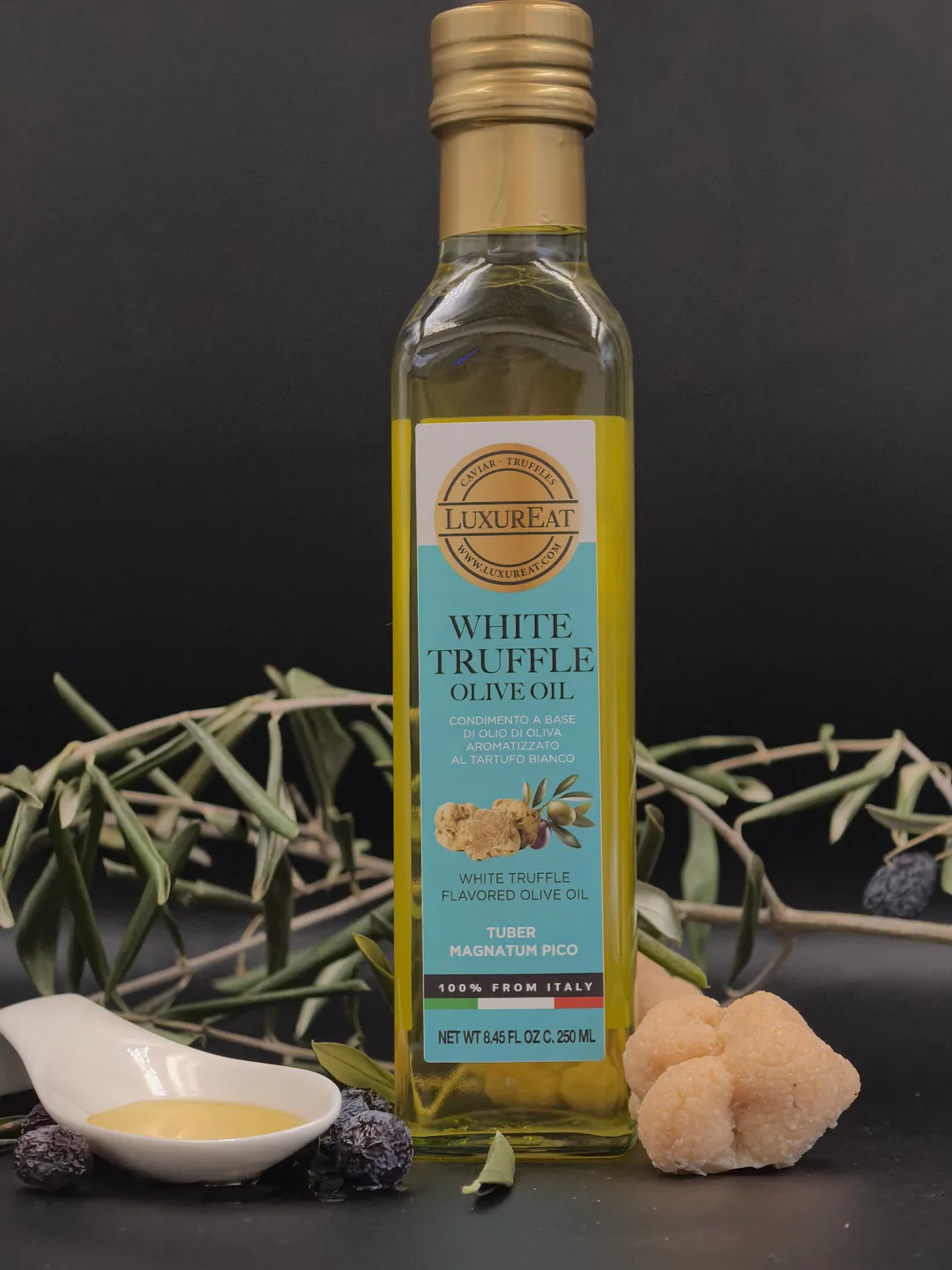 Extra virgin olive oil with white truffle 250 ml