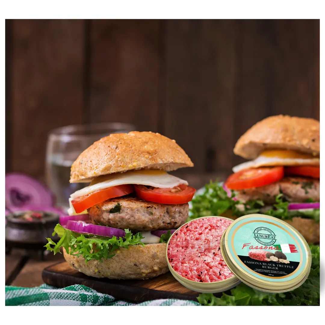Fassona Beef Burger with Black Truffle 200g