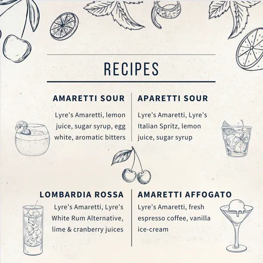 Lyre's Non-Alcoholic Amaretti Case of 6