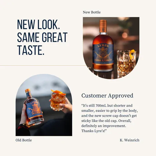 Lyre's Non-Alcoholic Bourbon Alternative Case of 6